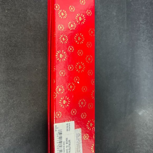 Vintage Crown Trifari Gold Tone And Rhinestone Christmas Tree Bookmark (4242) - Picture 4 of 4